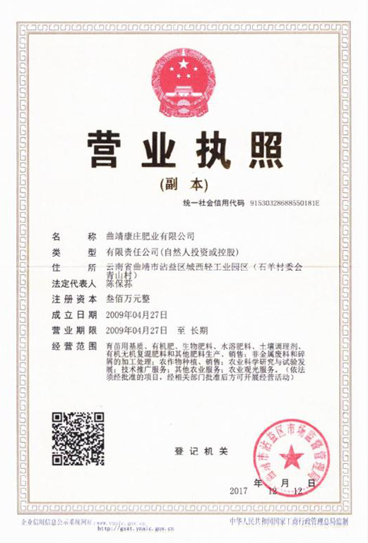 营业执照